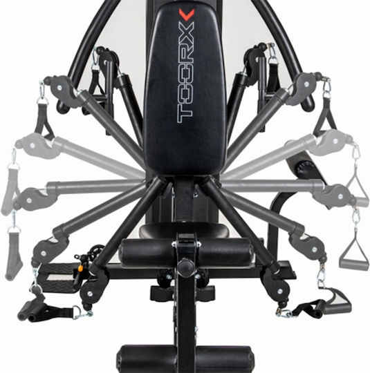Toorx MSX-90 Multifunktionales Trainingsgerät mit Gewichten 102kg