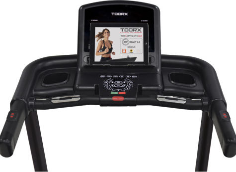 Toorx Experience Plus AC APP Ready 3.0 3.5hp Elektrischer Faltbarer Laufbänder für Benutzer bis 130kg