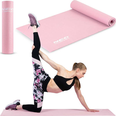 NEO Sport Covor de exerciții fizice Yoga/Pilates Roz (173x61x0.6cm)