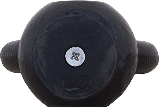 AMILA Kettlebell Εμαγιέ 24kg Μαύρο