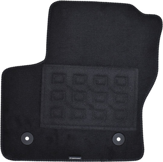 Cik Set of Front and Rear Mats 4pcs for Ford C-Max 2013-2015 Black