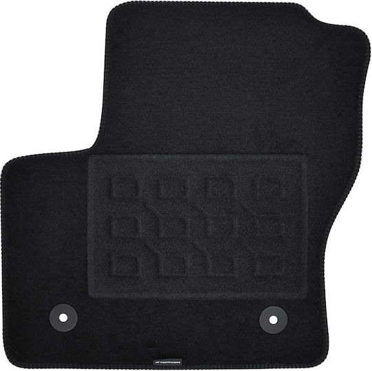 Cik Set of Front and Rear Mats 4pcs for Ford C-Max 2012-2015 Black
