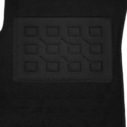 Cik Set of Front and Rear Mats 4pcs for Ford C-Max 2012-2015 Black