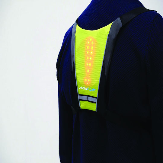 Skateflash Reflective Vest Γιλέκο Τρεξίματος Black/Green