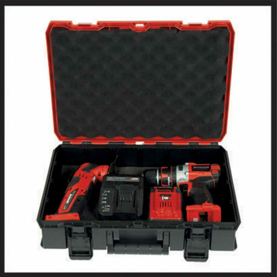 Einhell E-Case S-F Tool Case Plastic with Foam Dimensions: W44.4xD32.9xH13.1cm