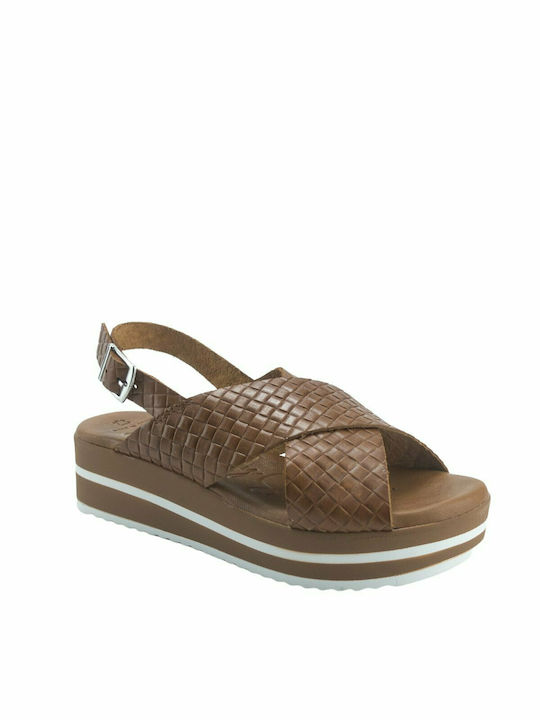 Oh My Sandals Καλοκαιρινές Γυναικείες Πλατφόρμες Ταμπά