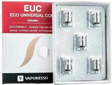 Vaporesso EUC Mini Ceramic Съпротивление на Електронни Цигари 1.3ohm (МТЛ) 5бр