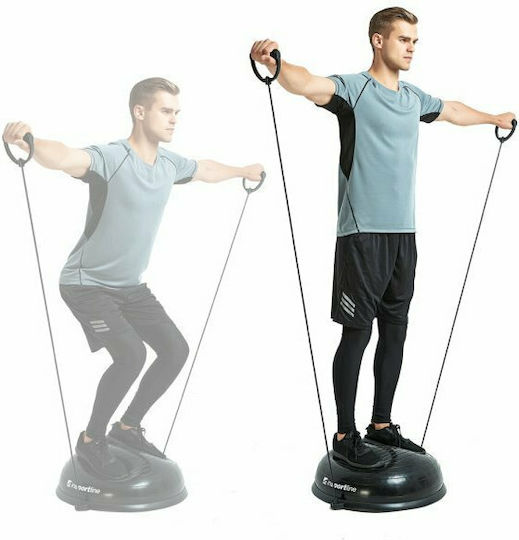 Optimum Balance Ball Black Height 25cm with Diameter 58cm 1pcs