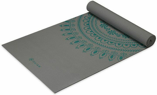 Gaiam Marrakesh Exercise Mat Gray (198x66x0.6cm)