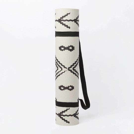 DOIY Berber Exercise Mat White (173x60x0.6cm)