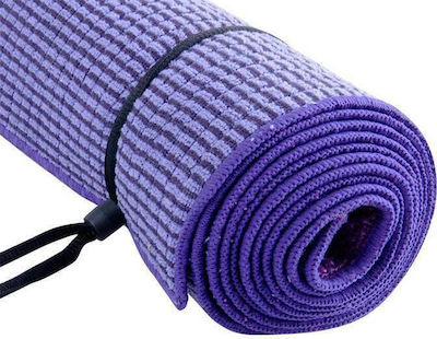 inSPORTline Yogine Fitnessmatte Yoga/Pilates Lila (183x61x0.7cm)