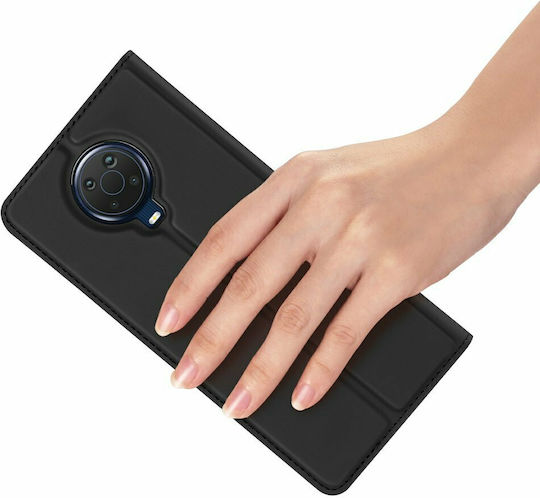 Dux Ducis Skin Pro Buchen Sie Synthetisches Leder Schwarz (Nokia G20)