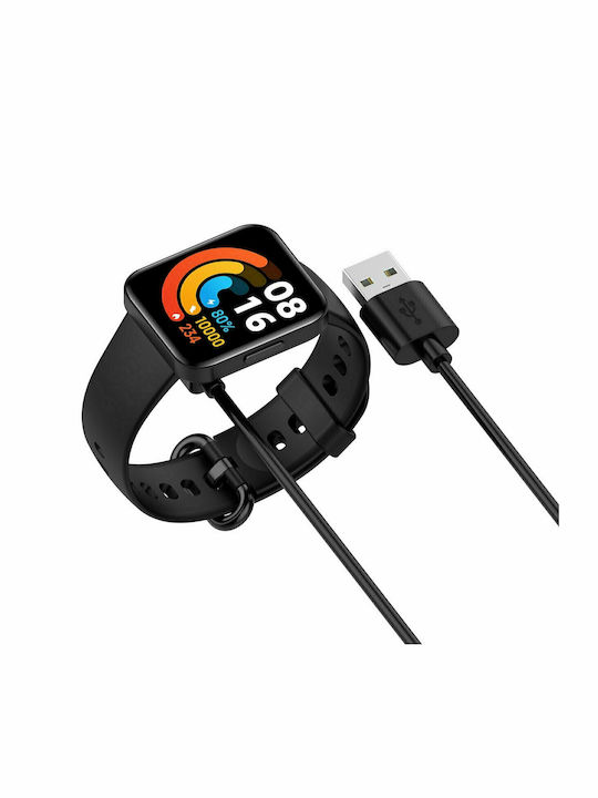 Tactical USB Charging Cable Ladegerät für Redmi Watch 2 Lite Schwarzς