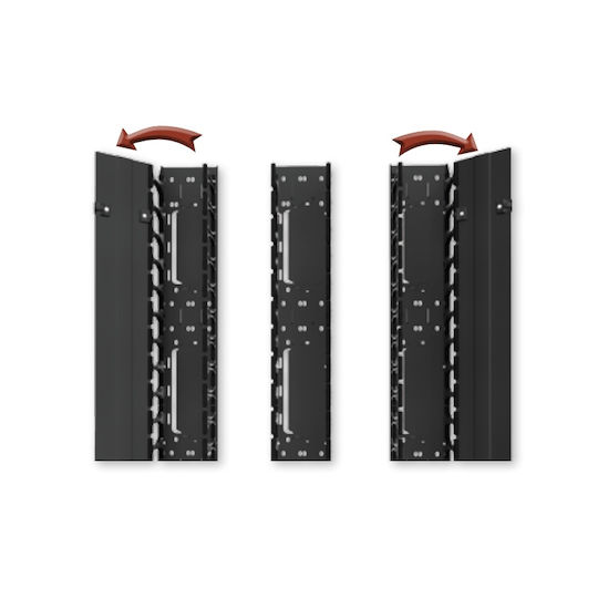 Conteg Cable Management HDWM-HM-2F-H 2pcs