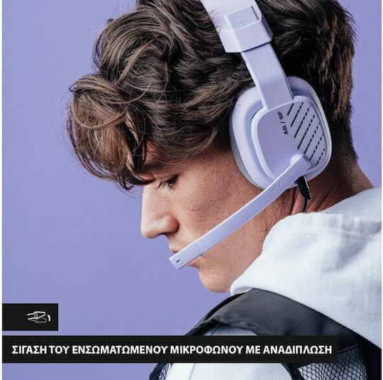 Astro A10 Gen. 2 Over Ear Gaming Headset with Connection 3.5mm Purple