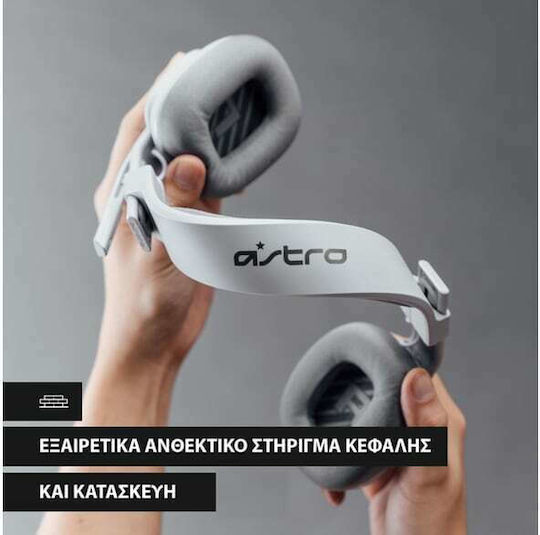 Astro A10 Over Ear Gaming Headset με σύνδεση 3.5mm Γκρι