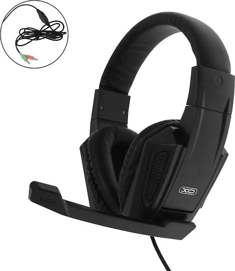 XO GE-01 On Ear Gaming Headset με σύνδεση 2x3.5mm