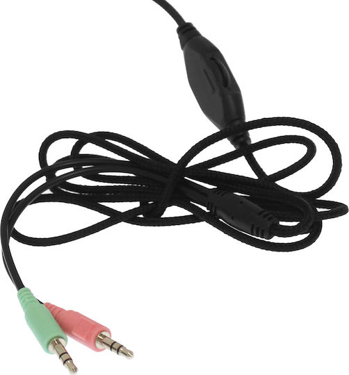 XO GE-01 On Ear Gaming Headset με σύνδεση 2x3.5mm