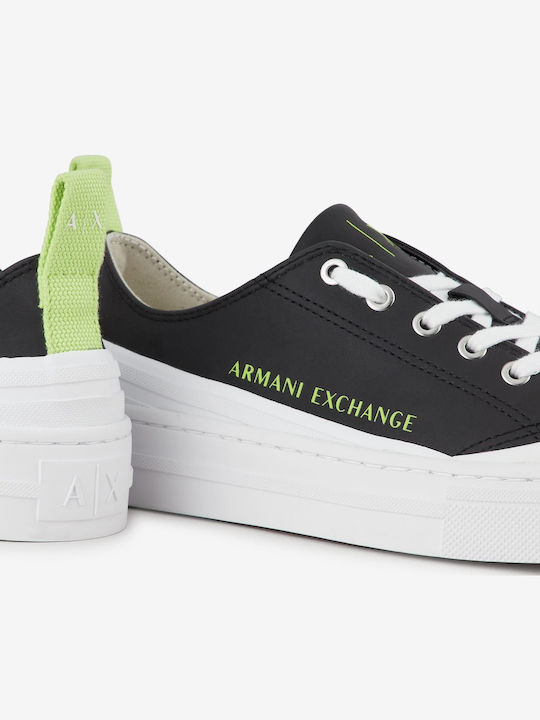 Damen Flatforms Sneakers Schwarz