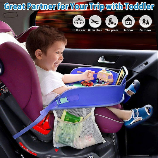 Kids Snack & Play Car Tray Erlsig Blue
