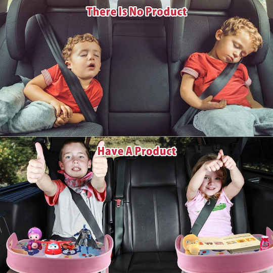 Kids Snack & Play Car Tray pentru copii Roz Erlsig