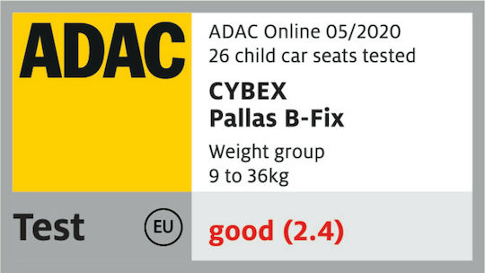 Cybex Pallas B-Fix Baby Car Seat Dynamic Red 9-36 kg
