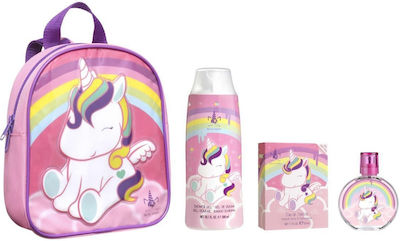 Air-Val International Παιδικό Σετ Eau de Toilette My Unicorn 50ml με Shower Gel 300ml & Bag