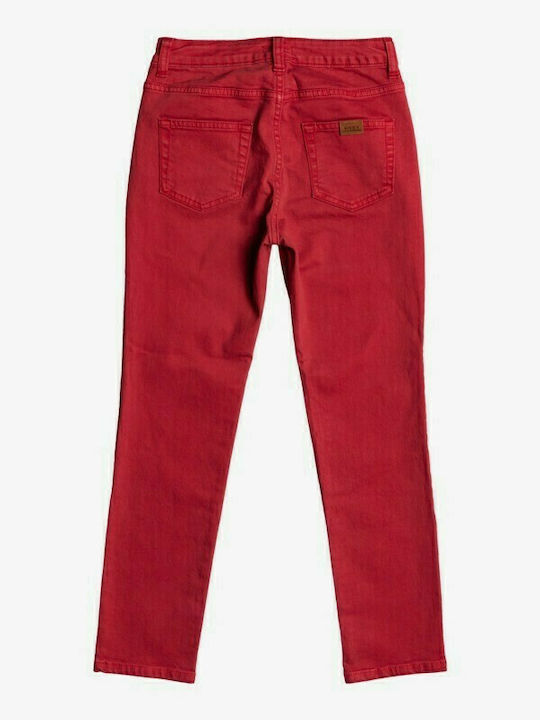 Roxy Boys Fabric Trouser Burgundy