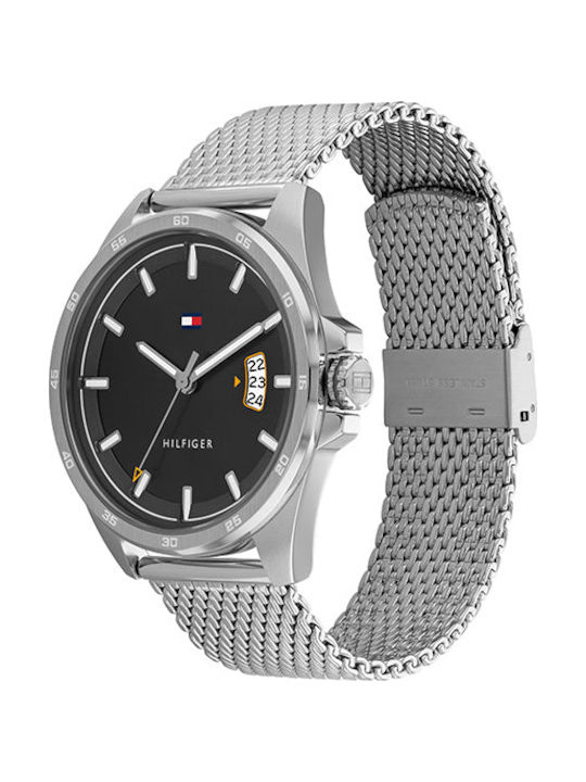 Tommy Hilfiger Carter Ρολόι Μπαταρίας με Μεταλλικό Μπρασελέ Tommy Hilfiger Carter Ρολόι Μπαταρίας με Μεταλλικό Μπρασελέ