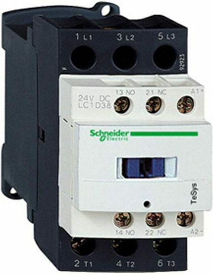 Schneider Electric TeSys D Phase 3-Pole Power Relay 38A 230V 18.5kW
