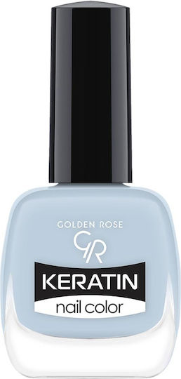 Golden Rose Keratin Glossy Βερνίκι Νυχιών Γαλάζιο 69 10.5ml