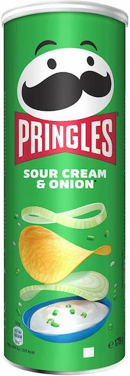 Pringles Chips With Sour Cream & Onion Flavor 175gr