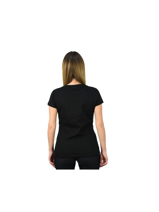 Fila Γυναικείο Αθλητικό T-shirt Μαύρο