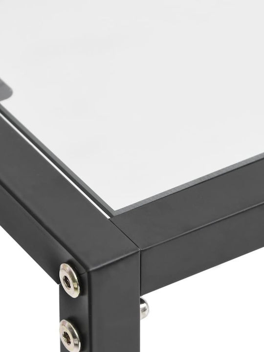 Konsole Schwarz L140xB35xH75.5cm