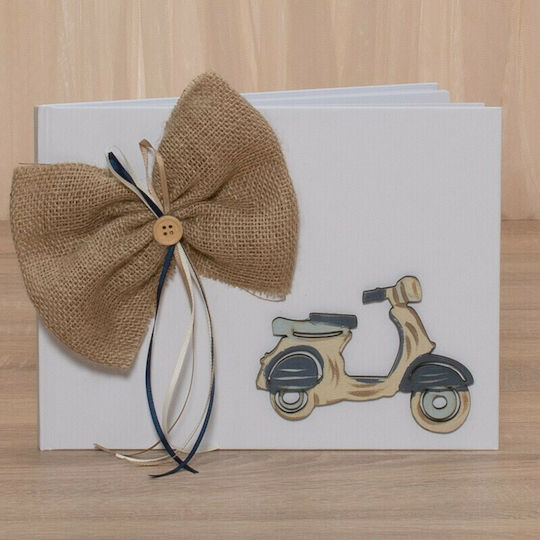 Papillon Kids Cardboard Handmade Guest Book