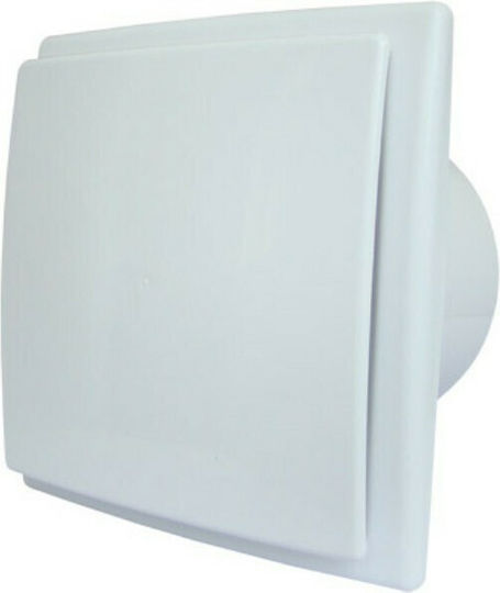 Mmotors OK-100 Wall-mounted Ventilator Bathroom 100mm White