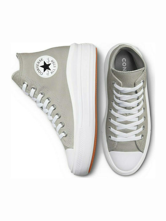 Chuck Taylor All Star Flatforms Boots Gray