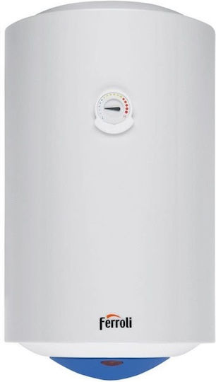 Ferroli Titano Horizontal Glass Water Heater 80lt 4kW