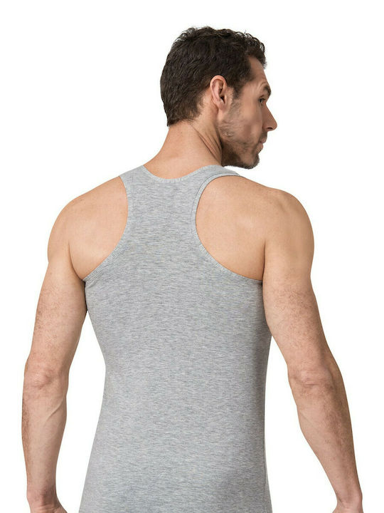 Namaldi Men's Sleeveless Undershirt Gray