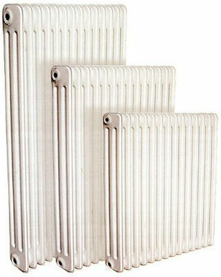 Metallourgia Attikis Classic Akan Radiator Body Four Columns IV/905 2 Slices 340kcal/h White