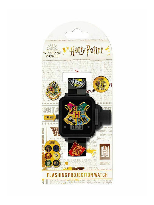 Disney Παιδικό Ψηφιακό Ρολόι Harry Potter Μαύρο