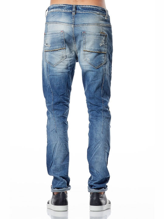 Edward Jeans Nausen-531 Pantaloni de Bărbați din Jean Albastru