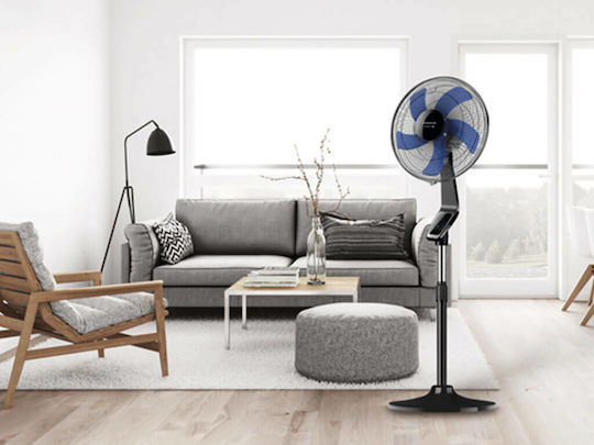 Taurus Boreal 16CR Ventilator Sockel 50W Lüfterdurchmesser 40cm Schwarzer