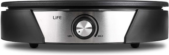 Life Mykrepa Κρεπιέρα 37cm Μαύρη 1500W