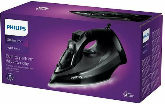 Steamglide Dampfbügeleisen 2600W mit Antihaftsohle und kontinuierlicher Dampfabgabe 45g/min