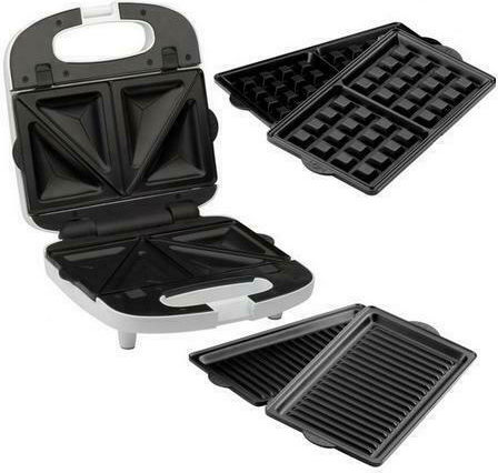 ETA Tampo 4156 90000 Sandwich Maker with Removable Plates for for 2 Sandwiches Sandwiches 700W White