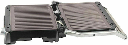 Singer Sandwich Maker Grill cu Plăci Ceramice Detasabile 1800W Inox