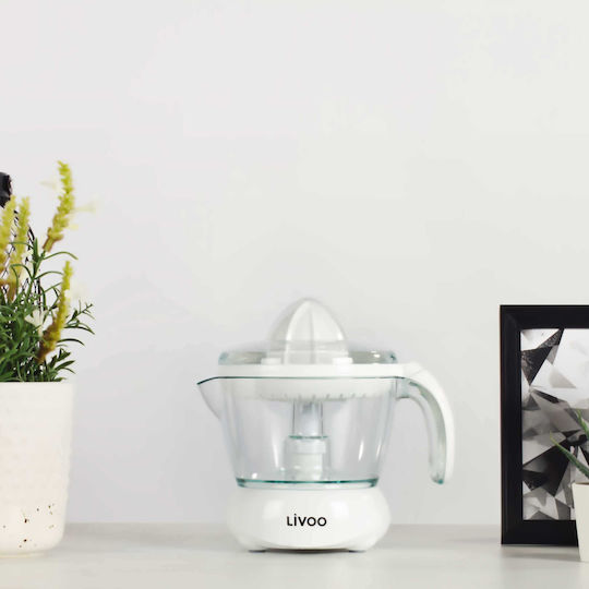 Livoo Storcător Electric 25W Cu Memorie Internă 700ml Alb