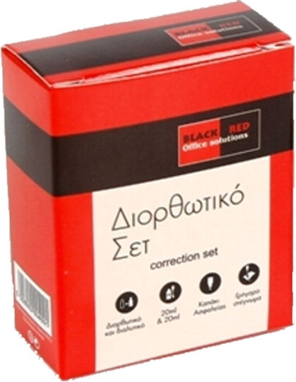 Black Red Διορθωτικό Υγρό Μαύρο