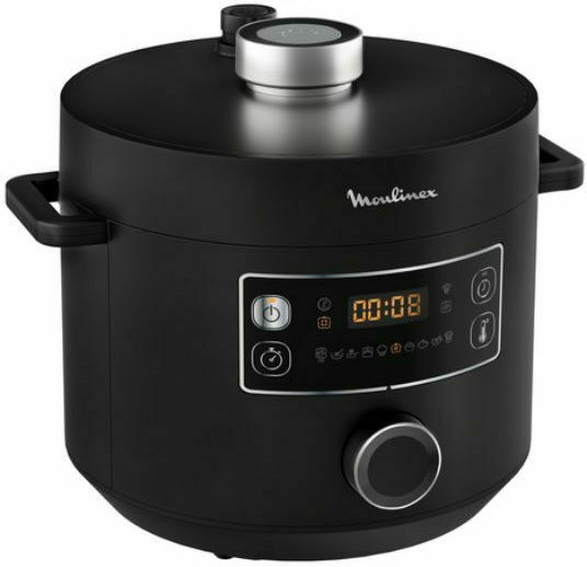 Moulinex Turbo Cuisine Aragaz Multifuncțional 1090W cu Memorie Internă 5lt Negru